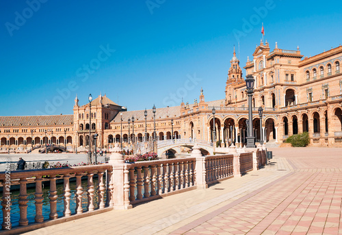 Plaza of Spain in Seville