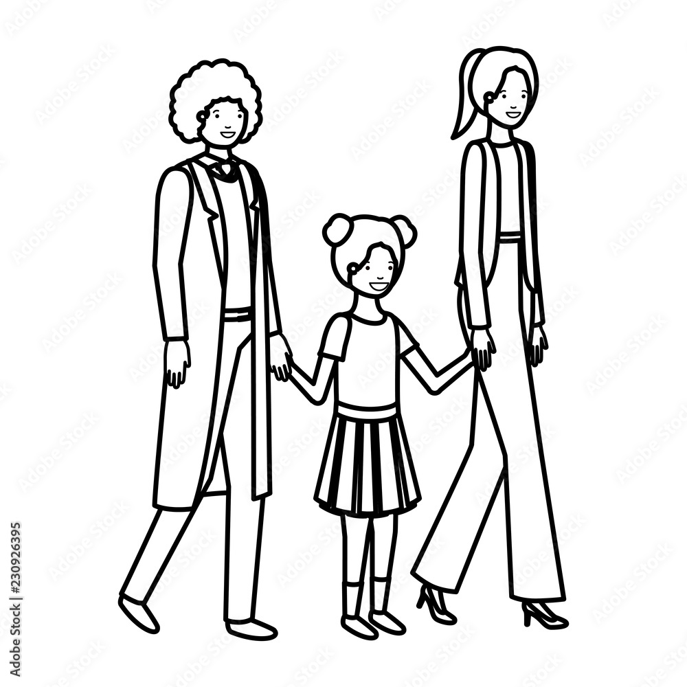 parents couple with daugether avatar character parents couple with daugether avatar character