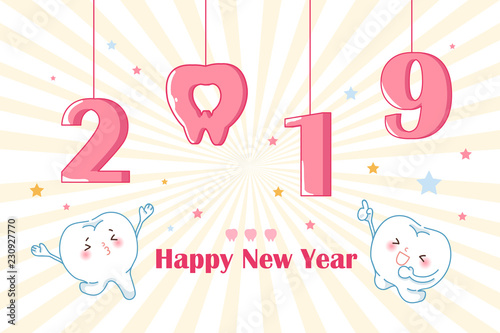 cartoon tooth hold 2019