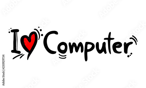 computer love message