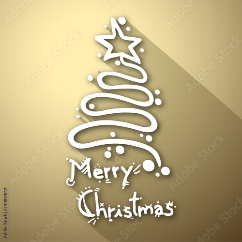 Christmas gold symbol