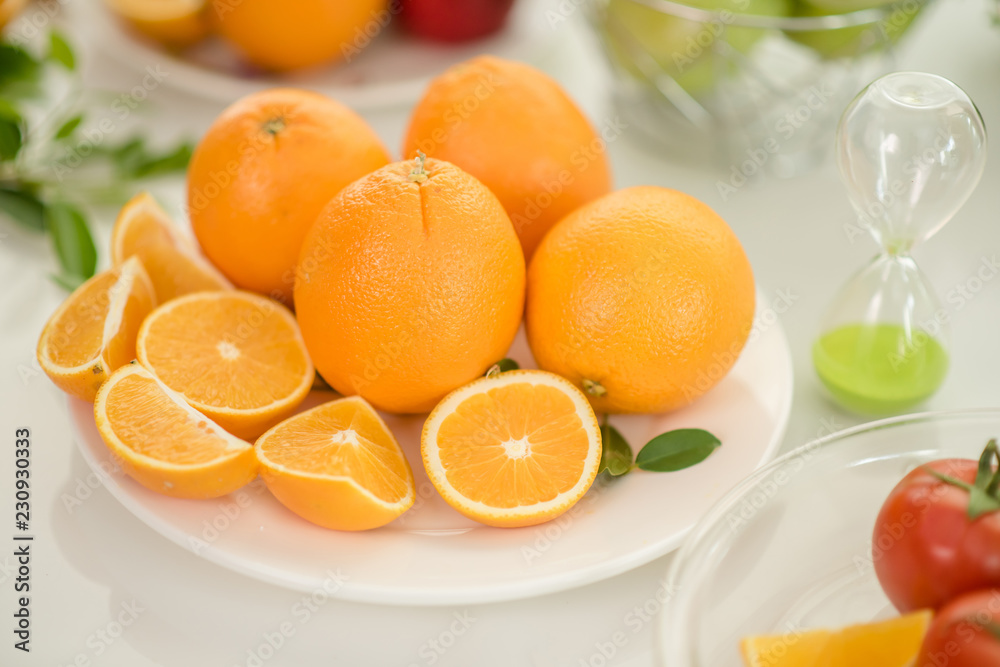 Fresh Orange Fruit slice Fresh Orange Fruit slice