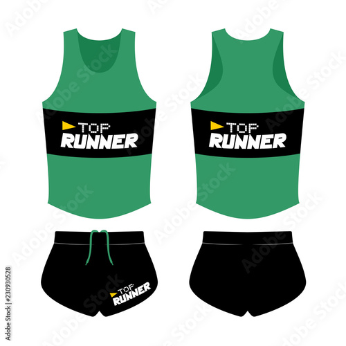runner clothes design