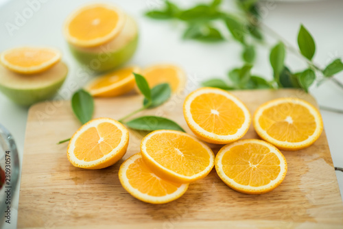 Fresh Orange Fruit slice