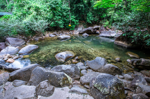 Wallpaper Mural Natural view close-up There are a lot of fish swimming in the clear waters, a rich background of rocks, and a variety of fish, which are beautifully ecologically sound. Torontodigital.ca