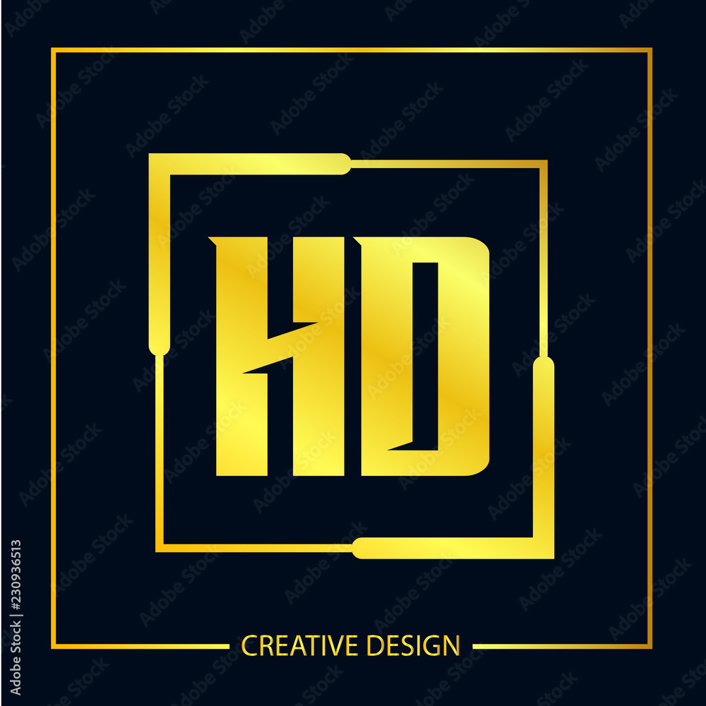 Initial Letter HD Logo Template Design Vector Illustrator Initial Letter HD Logo Template Design Vector Illustrator