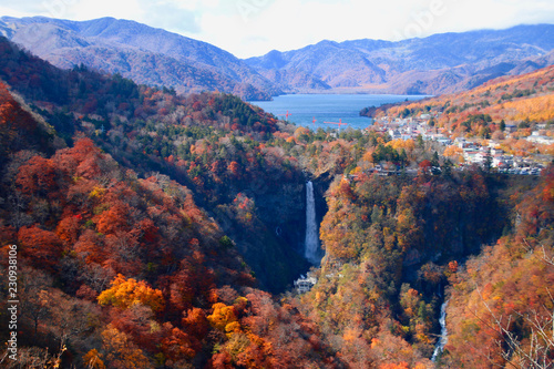 明智平展望台からの眺望（栃木県・日光市）