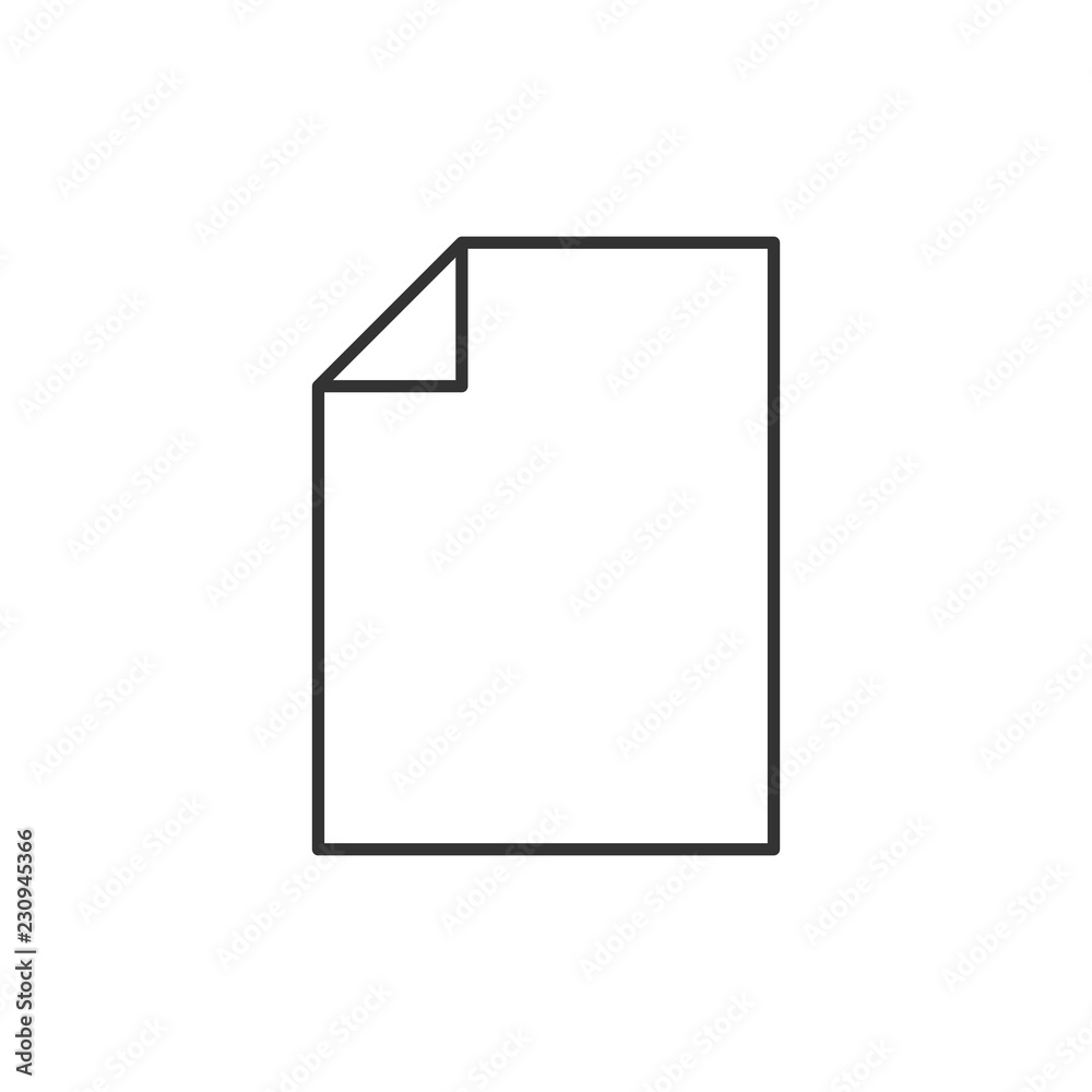 Sheet of paper icon Sheet of paper icon