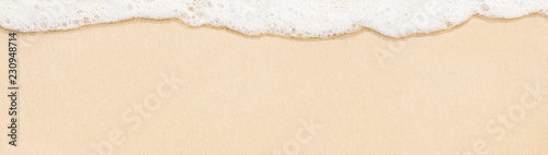Tela Soft wave on sand beach background
