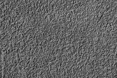 Rough gray cement plastered wall texture