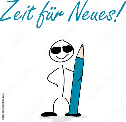 Cooles Strichmännchen, Zeit für Neues