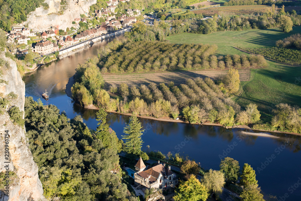 la rivière Dordogne