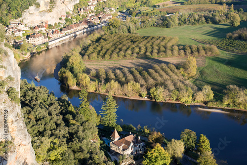 Obraz na plátně la rivière Dordogne
