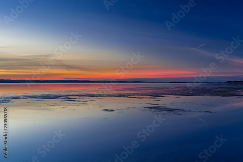 Sunset at Long Jetty  Australia. Beautiful colours on the Central Coast of New South Wales.