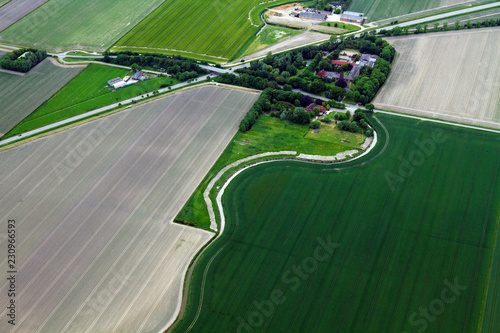 Flug landschaft