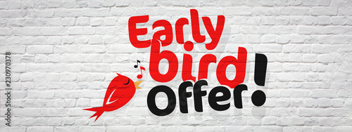 Early bird offer