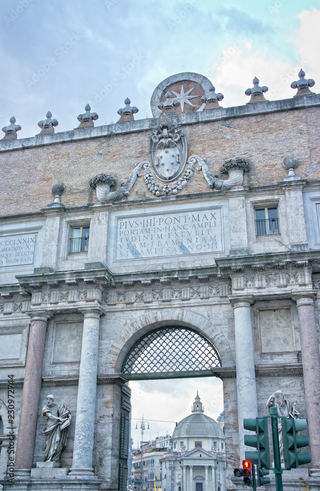 Obraz premium Piazza del Popolo - Rome Italy