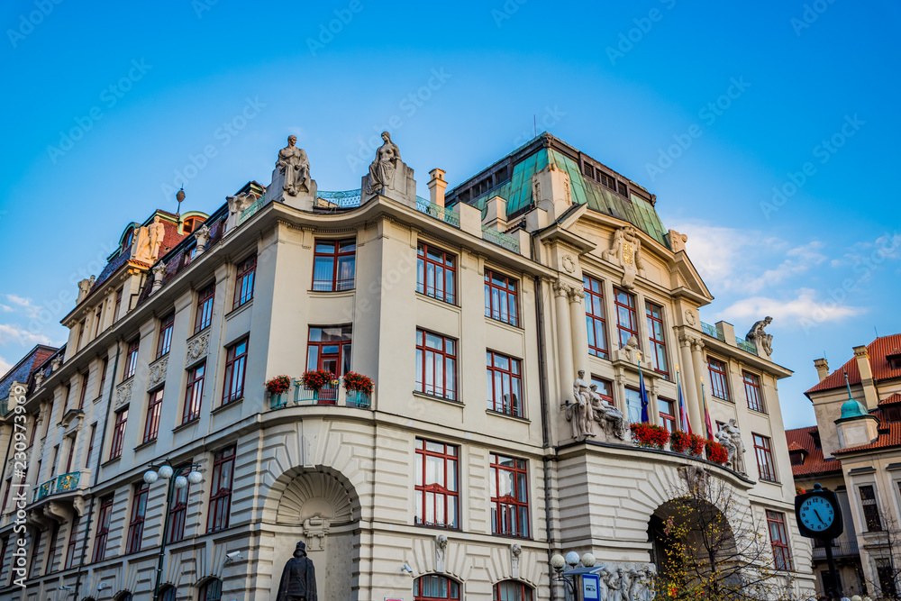 Obraz premium Dans les rues de Prague