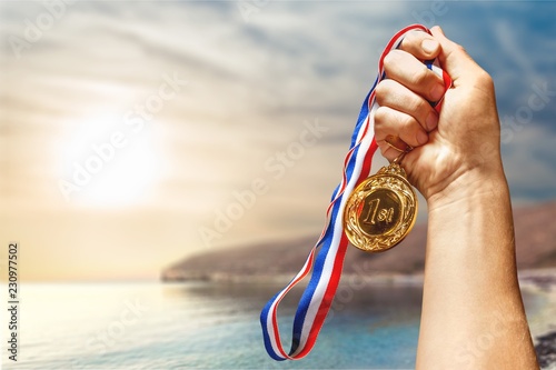 Medal success victory achievement athlete award best