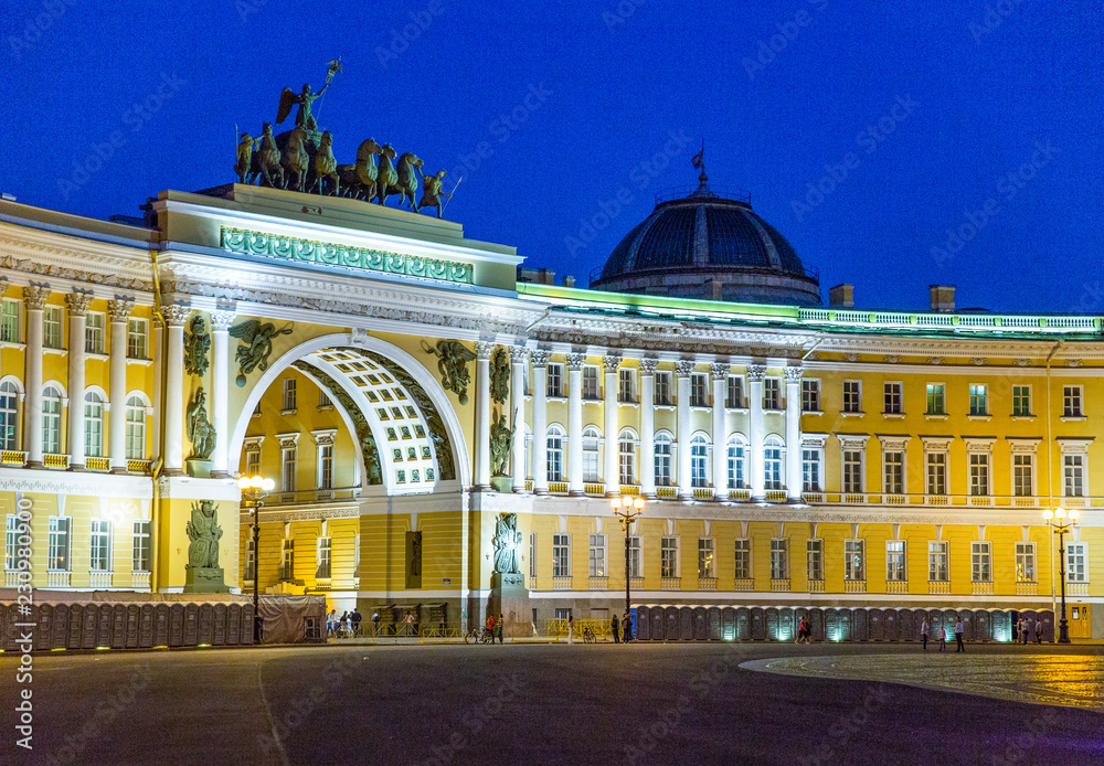 Fototapeta premium St. Petersburg, architectures, art and history
