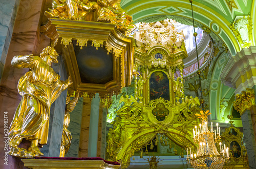 St. Petersburg, architectures, art and history