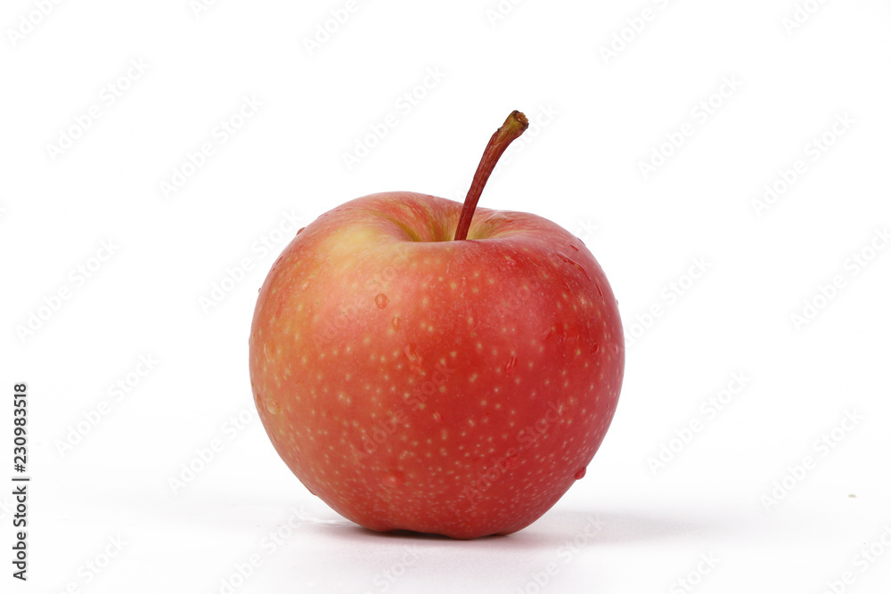 apple - a delicious red apple isolated on white background apple - a delicious red apple isolated on white background