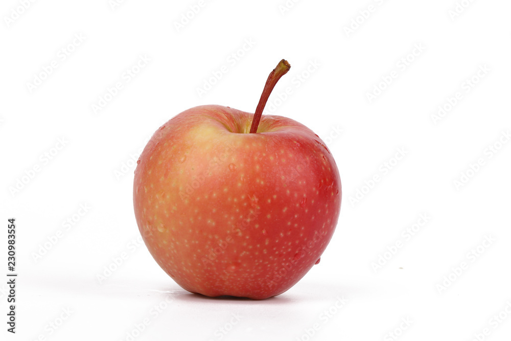 apple - a delicious red apple isolated on white background apple - a delicious red apple isolated on white background