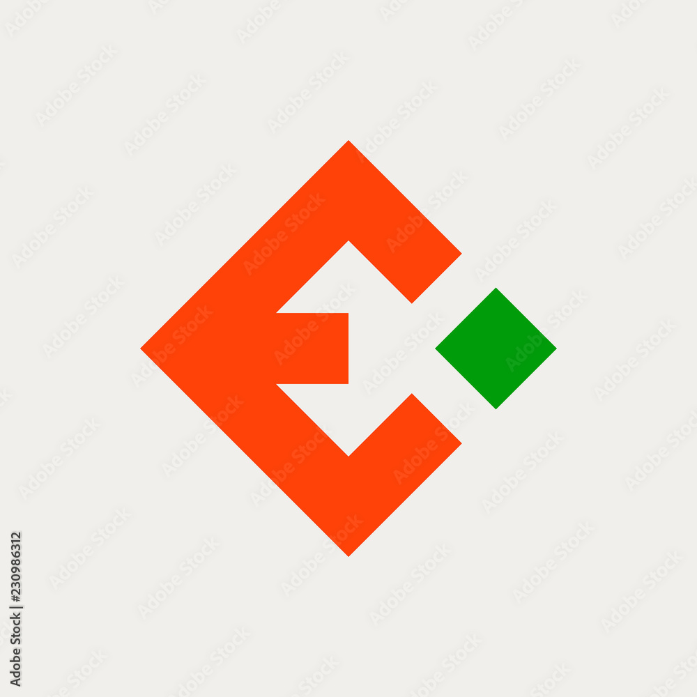 Letter E logo. Icon design. Template elements - vector sign Letter E logo. Icon design. Template elements - vector sign
