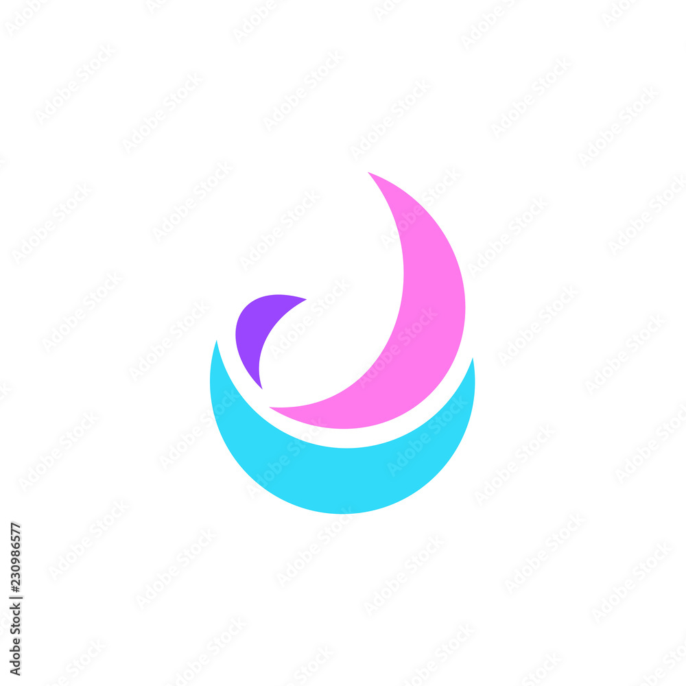 Naklejka premium Letter J logo. Icon design. Template elements - vector sign