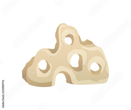 Decorative Reef Stone for Aquarium Colorful Card