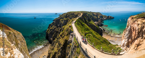 La Coupee, Sark Island, Channel Islands