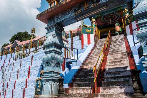 Sri Subramaniya Swamy Hindu Temple, Munnar, Western Ghats Mountains, Kerala photo