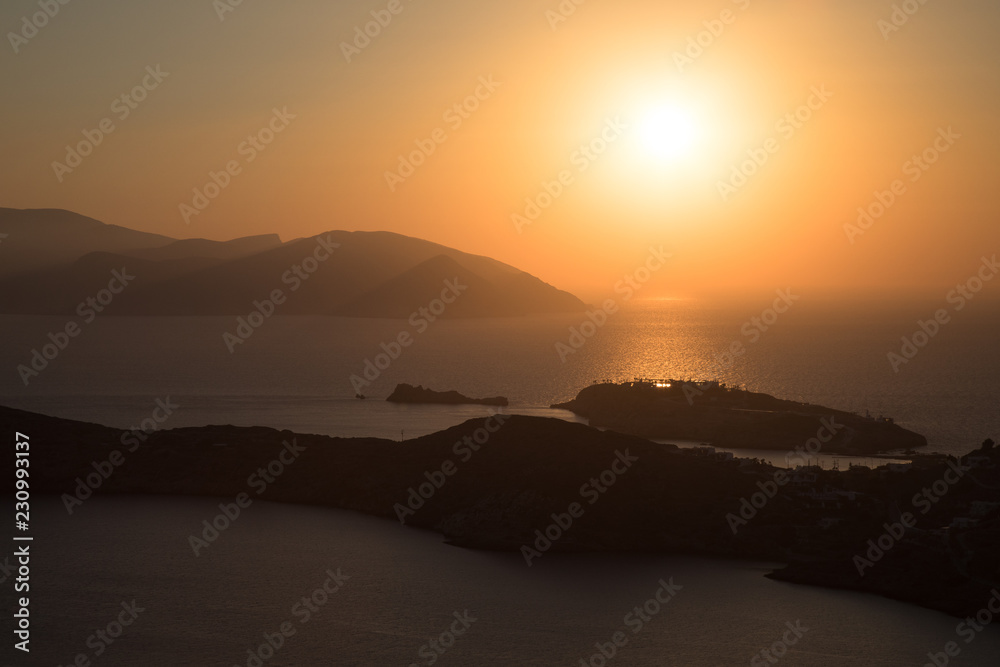 Sunset at Cyclades