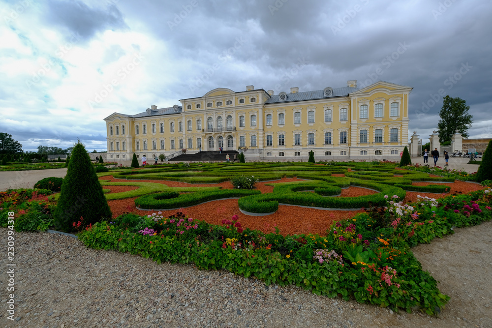 Fototapeta Pałac Rundale na Łotwie