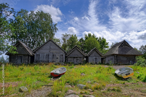 Old Altja fishing village on northern Baltic coast