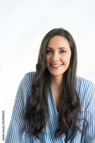 Beautiful woman laughing