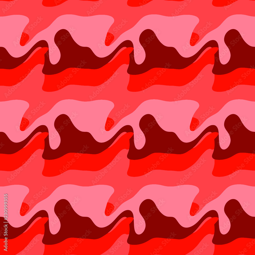 Seamless background pattern with a variety of multicolored lines. Seamless background pattern with a variety of multicolored lines.