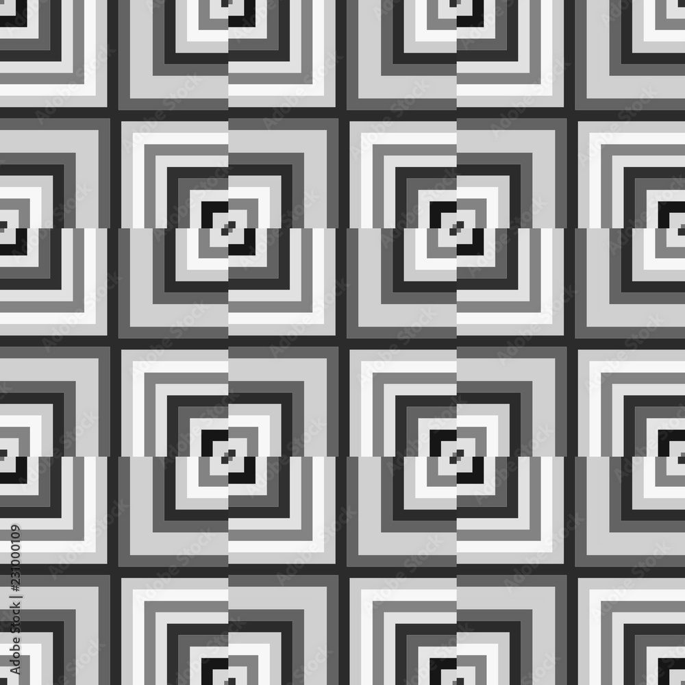 Seamless pattern background from a variety of multicolored squares. Seamless pattern background from a variety of multicolored squares.