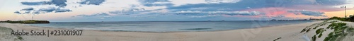 Wollongong Beach panorama