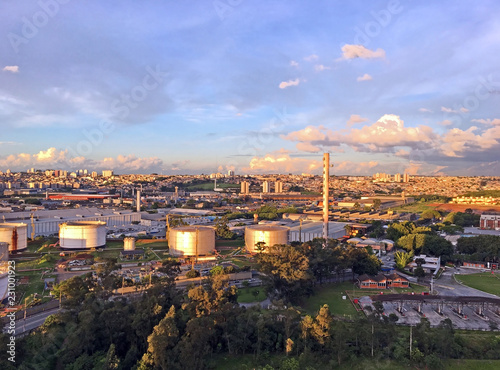 Sao Caetano skyline Brazil