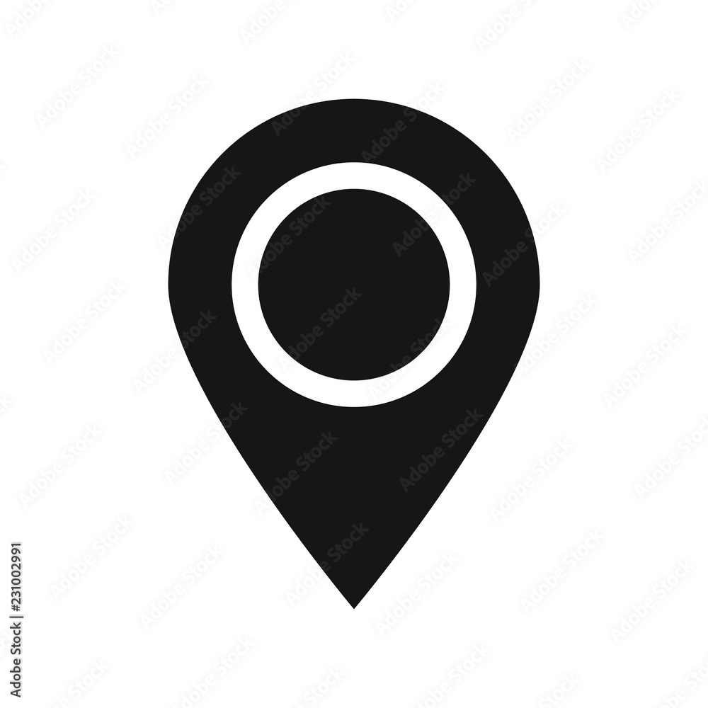 Maps pin. Location map icon. Location pin. Pin icon vector. Maps pin. Location map icon. Location pin. Pin icon vector.