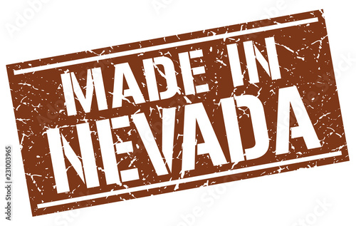 made in Nevada stamp