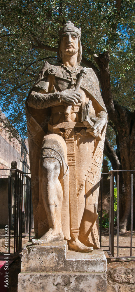 Obraz premium Alcázar de los Reyes Cristianos, Córdoba, Andalusien, Spanien