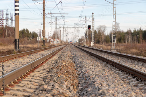 Long railway view 