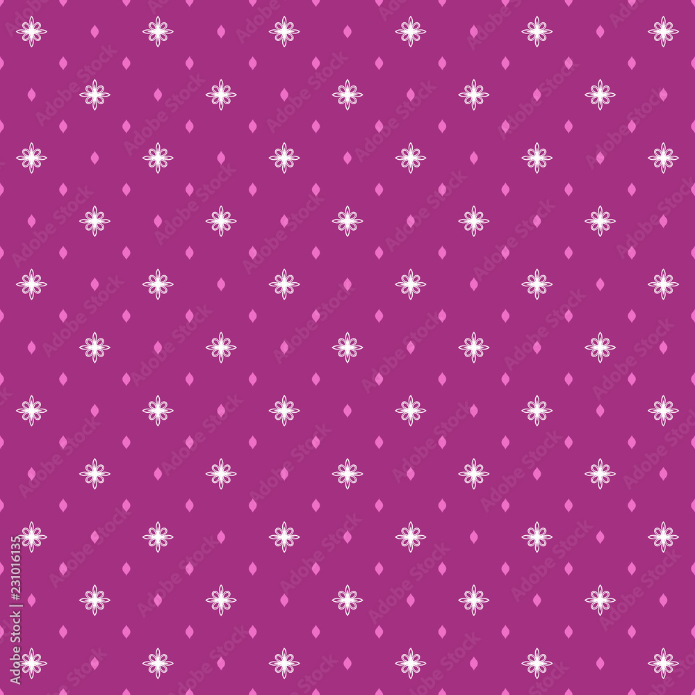 Seamless geometric vector pattern. Modern purple ornament with dotted elements. Geometric abstract pattern Seamless geometric vector pattern. Modern purple ornament with dotted elements. Geometric abstract pattern