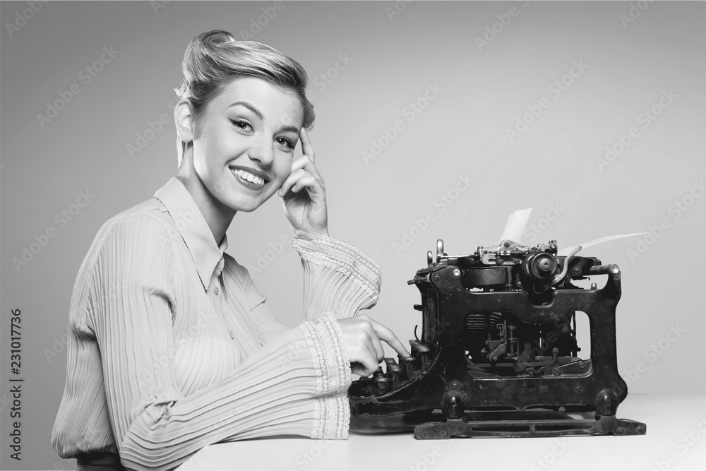 Fototapeta premium Writer.