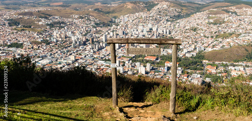 Trail of the Christ in the city of Poços de Caldas. Minas Gerais. Brazil