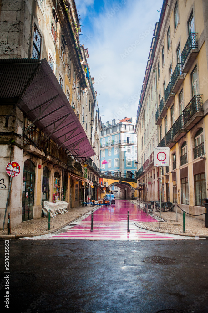 La Pink Street de Lisbonne