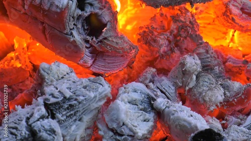 Wallpaper Mural Burning embers. Torontodigital.ca