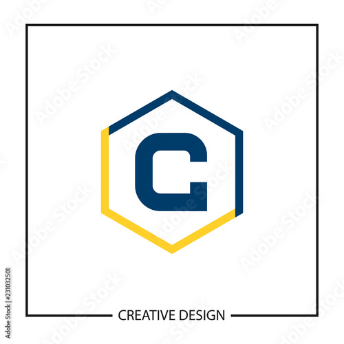 Initial Letter C Logo Template Design Vector Illustration